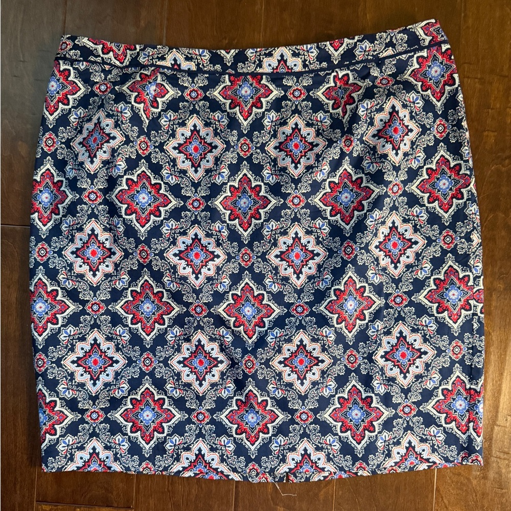 Talbots Women’s Size 20W Printed Skirt